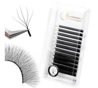Lunamoon 5D Camélia Extension Cils 5D W Cils Préfait Bouquet 0.07 D-curl | WW Cils,Volume Russe,Professionnel Premade Fans,Lash Extension,Naturel Wispy éventails Léger en Faux Cils,Gagner du Temps