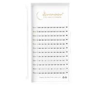 Lunamoon Cluster Faux Cils 40D Cils en Grappes Cluster Cils Individuels DIY Extensions de Cils Volume Russian (40D-D-White, Mix 8-15mm)