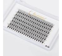 Lunamoon Cluster Lashes Individual Faux Cils DIY Lash Extensions D Curl Cluster Lashes DIY Lash Extensions(20D-D-0.07,14mm*6)