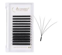 Lunamoon Extension Cils Easy Fan Lashes Volume Russe Cils 5D W Cils Individuels Cils Premade Fans Eyelash Extensions de Cils (5D/0.07D 10mm)