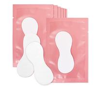 Lunamoon Patch de Cils Patchs Pour Extensions de Cils Gel Patch Non Pelucheux Gel Yeux Patchs Cils Pad 50 Paire (Gourd Pink)