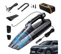 Lunaobrik Aspirateur de Voiture Portable | Nettoyeur 4-en-1 7000PA avec Lumière LED | Aspirateur Souffleur pour Voiture - pour L'Intérieur des Véhicules SUV Camions Automobiles Ainsi Que pour La