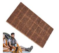 Lunaobrik Bâtons de démarrage de feu, démarreurs de feu pour la place du feu | Cubes de cire à éclairage rapide 24 carrés, démarreurs d'extérieur pour feux de camp, barbecues, poêles à bois, murs de