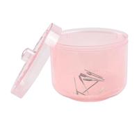 Lunaobrik Boîte de stérilisateur à Outils à Ongles,Plateau de stérilisateur pour forets | bac de Nettoyage Portable Double Filtre pour Station de manucure de Voyage et de Maison, Rose,