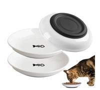 Lunaobrik Bol pour Chats d'Intérieur - 3X Bols en Céramique pour Chien | Écuelle pour Hamsters Chiots Lapins et Autres Petits Animaux