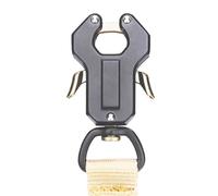 Lunaobrik Boucle de chaîne pour chien | Fermoir verrouillable en métal pour collier de chien | Fixation durable pour colliers de chiot avec boucle de câble à dégagement rapide pour l'entraînement