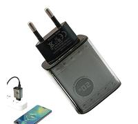 Lunaobrik Cargador USB,20W Adaptador De Múltiples Puertos - Cargador De Pared Para Teléfono - Para Viaje Diario, Oficina en CASA, Viajeros Y Estudiantes