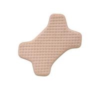 Lunaobrik Coussin de cage pour chien, lit pour chien indestructible, matelas pour chiot en forme d'os mignon lavable en machine | Coussin de couchage résistant à l'usure pour chien antidérapant et