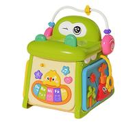 Lunaobrik Cube d'apprentissage - Jeu Sensoriel Crocodile Musical Interactif et Amusant | Jouet Boîte à Musique pour - Idéal pour École Maternelle Voyage Anniversaire Halloween Cadeau Garçons