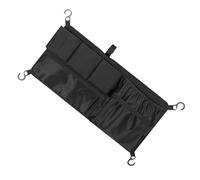 Lunaobrik Filet de rangement pour poussette, filet de tri, sac de rangement, organiseur de poussette réglable, tissu Oxford 600D, design double couche, sac multi-usages pour