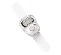 Lunaobrik Finger Tally Counter, Finger Counter Clicker - LCD -Bildschirmnummer Zähler, Reettierbar Lap - -Ring -Handheld -Tally -Ring für Die Erinnerung an Die Spur- und Feld -Rundenerinnerung