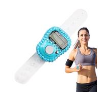 Lunaobrik Finger - Zum Zählen, Digital Zähler, LCD -Anzeigenummer Clicker - Zähler | Reettierbar Lap - -Ring -Handheld -Tally -Ring für Die Erinnerung an Die Spur- und Feld