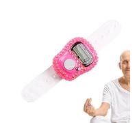 Lunaobrik Fingerzähler Clicker, Fingerklicker zum Zählen - LCD -Bildschirmnummer Zähler,Reettierbares Lap - -Ring -Handheld -Tally -Ring für Die Erinnerung an Die Spur- und Feld