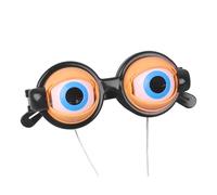 Lunaobrik Fou | Articles de blagues drôles | Accessoires de farce aux yeux vibrants - Pour adolescents, garçons, filles, fête, photomaton d'anniversaire, costume de vacances, spectacles de cosplay