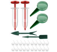 Lunaobrik Handheld Spreader Outil de planteur de semences | Petits Outils de Jardinage, Dibber et widger pour navets, laitue, légumes, Fruits,