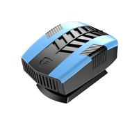 Lunaobrik Heizgerät Für Pkw, Windschutzscheiben-Entnebeler, 12V tragbarer 360-Grad drehbarer elektrischer Entfroster für Fahrzeuge, Autos und Wohnmobile zur Windschutzscheibenreinigung bei kalter