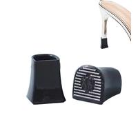 Lunaobrik Housses de talon pour talons hauts,Protections de talon hautes | Protecteur de talon antidérapant pour réparation des talons de rechange | Butoirs de talon en forme de U Couvre-pointes