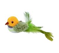 Lunaobrik Jouet Interactif pour Chat Oiseau, pour Oiseau Gazouillant, d'exercice Interactifs pour, Battements d'oiseaux Secoués Et Gazouillis, D'oiseau Volant Lavable,