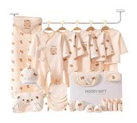Lunaobrik Kinder Mädchen Bekleidungs-Set,Baumwoll Unisex Niedliches Outfit Set,Weiche und Atmungsaktive Sets | für Unisex für zu Hause Babyparty Mama Geburtstag Fotografie -Geschenkliste