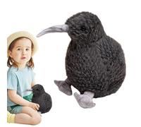 Lunaobrik Kiwi-Vogel-Plüsch | Realistisches, Weiches Tierplüschtier | Kleines Kiwi-Vogel-Spielzeug Zum Sammeln Und Kuscheln | Lustiges Geschenk Für Freunde, Kinder Und Tierliebhaber
