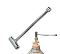 Lunaobrik Llave Para Cilindros De Oxígeno Industrial, Herramienta Manual Ergonómica Antideslizante Con Empuñadura En T - Llave Con Empuñadura En T Para Tanques | Uso En Hospital Hogar Cuidado De La