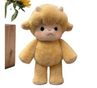 Lunaobrik Peluche De,Muñeca Coleccionable De Oveja Suave Y Adorable De Caricatura | Peluche De Oveja,Para Niños, Hombres, Mujeres, Chicos, Chicas, Jóvenes, Adolescentes, Hijo, Hija, Familia Y