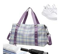 Lunaobrik Sac de Sport, Sac de Sport de Sport,Sac de Toilette - Pagnière de Transport résistante à l'eau pour Femmes avec Une Poche Humide pour Le Track Gym Sports Weekender