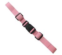 Lunaobrik Schwarzer Rucksack-Brustgurt, Rucksack-Brustgurt mit Schnalle,Mehrzweck-verstellbarer Schultaschen - Verschleißfester für Reisen, Camping, Wandern