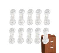 Lunaobrik Serrures d'armoire Babyproofing, Serrures de sécurité pour pour armoires | Ceintures de cabinet de sécurité pour | Verrouillage de sécurité pour réfrigérateur Loquets de