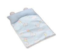 Lunaobrik Tapis rafraîchissant pour chiens | Matelas froid pour animaux de compagnie | Matelas glacé avec oreiller pour dormir pour récupération post-exercice par temps chaud pour voiture extérieur