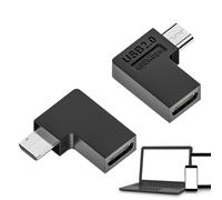 Lunaobrik Typ C zu Micro-USB-Adapter, Typ C zu Micro-USB-Konvertektor - Weiblich Mikro-USB-Ladeadapter | Plug -and -Play -Verbindungswerkzeug für Arbeitsbereich, Geschäftsreise, Reisen und