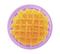 Lunaobrik Waffelform, Waffelform Zum Backen | Silikon-Waffeleisen-Backblech - Rundes, Anti-haftbeschichtetes Waffelblech, Waffeleisen-Silikonform In Lebensmittelteltelät, Anti-haftbeschichtete