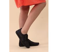 Lunar Lunar Black Ives Plimsoll Shoes