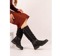 Lunar Lunar Black Margo Waterproof Knee Boots