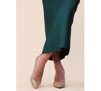 Lunar Lunar Gold Mesh Court Shoes Gold 7 EU 40