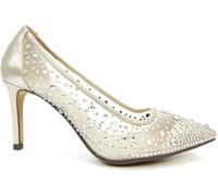 Lunar Lunar Gold Mesh Court Shoes Gold EU 39 (UK 6)