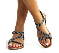 Lunar Lunar II Blaise Sandals Noir EU 36 (UK 3)