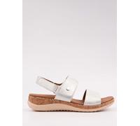 Lunar Lunar Silver Riley Hook and Loop Sandals