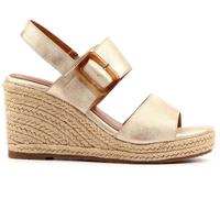 Lunar Lunar Silver Rochester Wedge Sandals