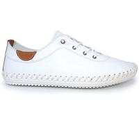 Lunar Lunar White Ives Plimsoll Shoes