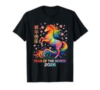 Lunar New Year Happy Chinese New Year of The Horse 2026 T-Shirt