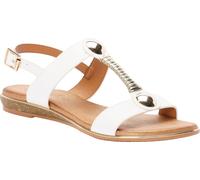 Lunar - Sandales pour femmes "Renoir" GS377 (37 EU) (Blanc)