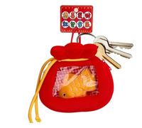 Lunar Year Money Bag, Chinese Style Koi Money Bag, Decorative Lunar Year Pendant, Backpack Charm Money Bag, Fortune Bag for Lunar Year, Koi Fortune Bag, Chinese Money Bag Pendant