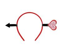 LunarCharm Bandeau de Saint-Valentin en forme de cœur pour homme et femme - Bandeau pour Halloween, mariage, fête d'anniversaire, cadeau de Saint-Valentin