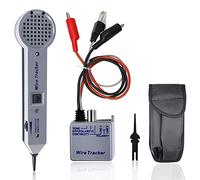 Lunarlipes Kit de générateur de tonalité et de sonde amélioré, testeur de câble, testeur de circuit 200EP haute précision, assemblage de câbles réseau avec volume réglable