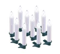 Lunartec 10 bougies à LED sans fil suplémentaires - Blanc