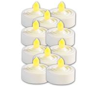 Lunartec 10 Bougies À LED Style Chauffe-Plat