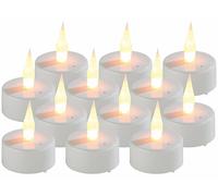 Lunartec 12 bougies chauffe-plat LED à souffler