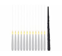 Lunartec 12 bougies LED à suspendre avec télécommande baguette magique