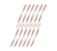 12 mèches de rechange pour lampe-tempête à pétrole - 120 x 8,4 x 1,6 mm